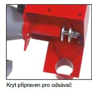 Série PE Kryt připraven pro odsavač