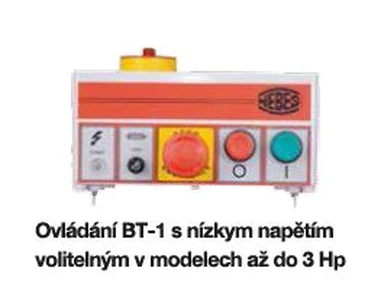 Série_S - Ovládání BT-1 s nízkým napětím volitelným v modelech až do 3 Hp